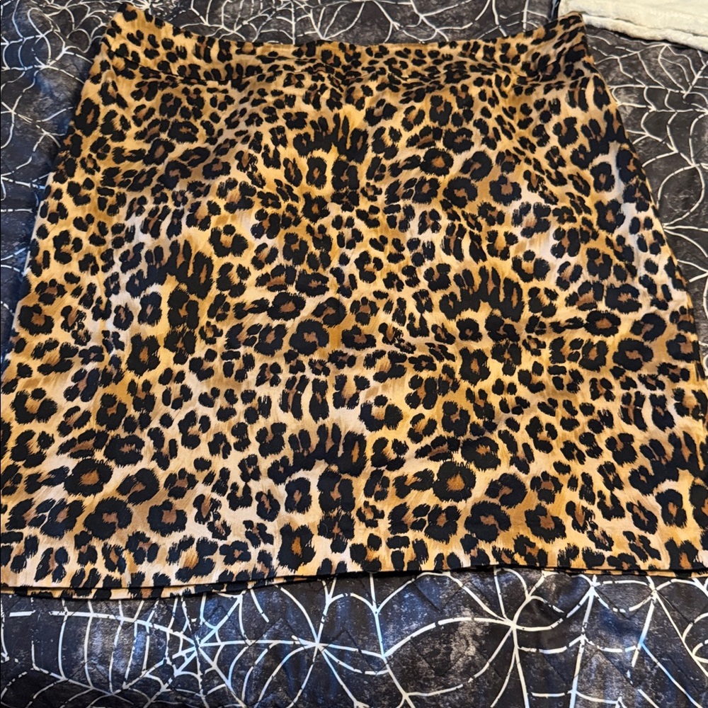 Charter Club Animal Print Skirt 20w